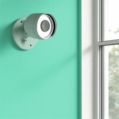 Ventura vivint camera facing a window